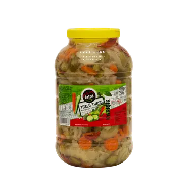 Tukas Turşu — nakládaná zelenina mix